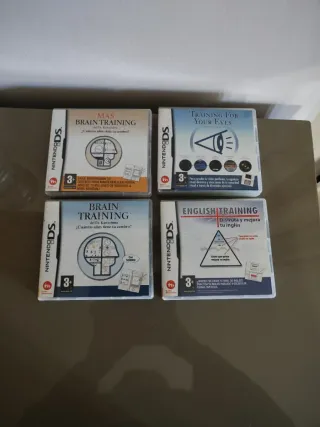 Lote 4 Juegos Nintendo DS Brain Training