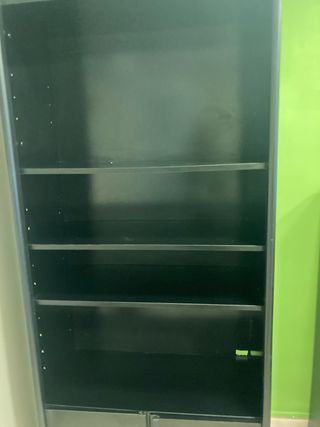 Armario de despacho negro