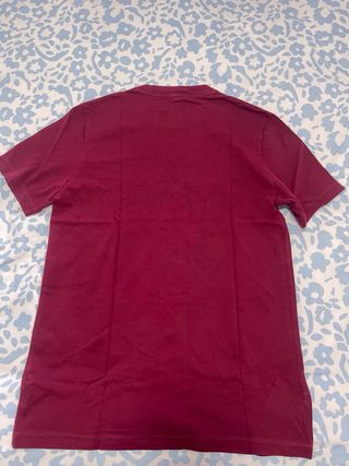 Camiseta Fred Perry burdeos talla S