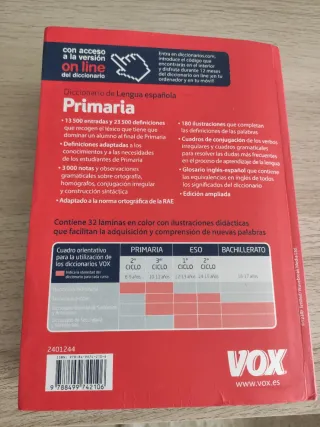 Diccionario de Primaria (Spanish Edition)