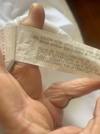 Camisa Zara Man Blanca Talla M