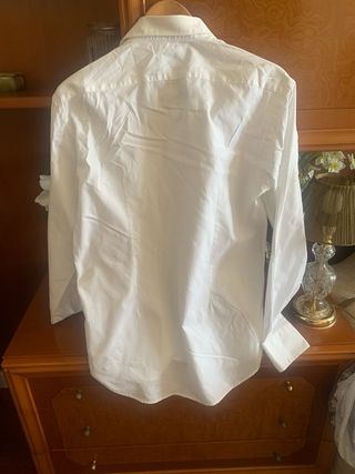 Camisa Zara Man Blanca Talla M