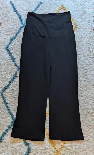 Leggings premamá azul y negro