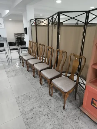 Juego de 6 Sillas de Comedor