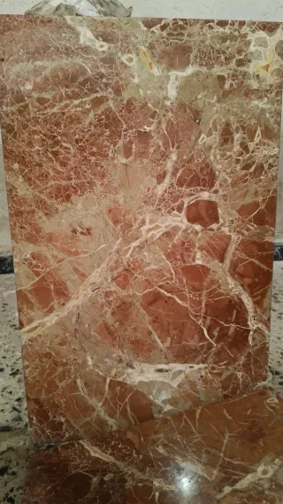 Losas de mármol coralito 25 UNIDADES