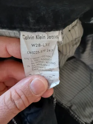 Pantaloni Calvin Klein neri tg. M