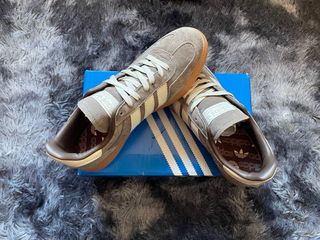 Adidas Handball Spezial grises y naranja