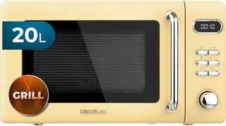 Microondas Cecotec Proclean 5110 Retro Amarillo