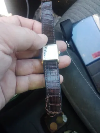 Orologio Cartier Donna Oro Nero Automatico