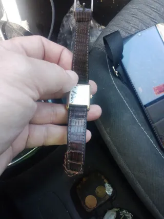 Orologio Cartier Donna Oro Nero Automatico