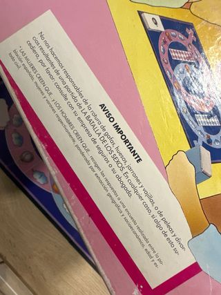 Juego de mesa Batalla de Sexos Borras