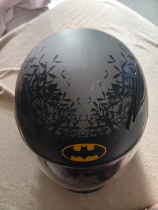 Casco Moto Batman