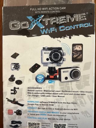 Cámara de Acción GoXtreme WiFi Control