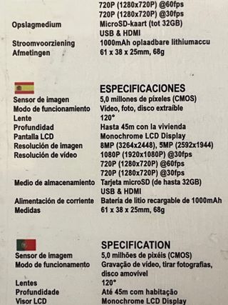 Cámara de Acción GoXtreme WiFi Control