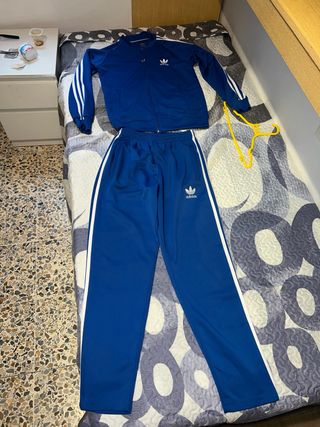 Chándal Adidas Azul Completo