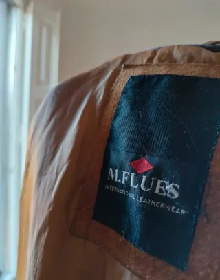 Chaqueta Suede Vintage Marrón