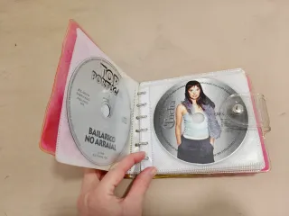 Conjuno 3 CDs música portuguesa + estojo/porta CDs