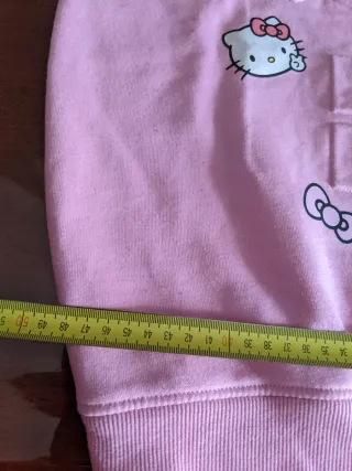Felpa ragazza  Hello Kitty rosa
