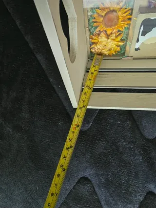 2 Bandejas de madera decoradas