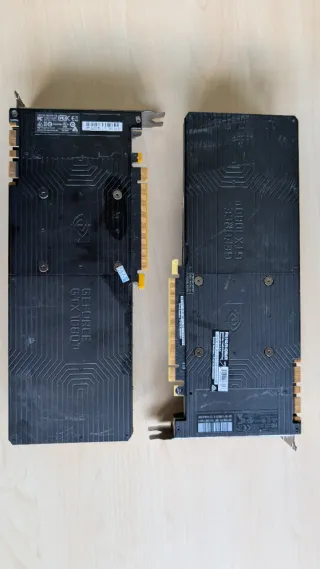 2x GTX 1080 Ti 11Gb Averíadas