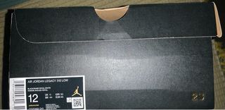 Zapatillas Nike Air Jordan Legacy 312 Low Negras/A