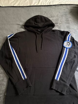 Sudadera con capucha Diesel negra