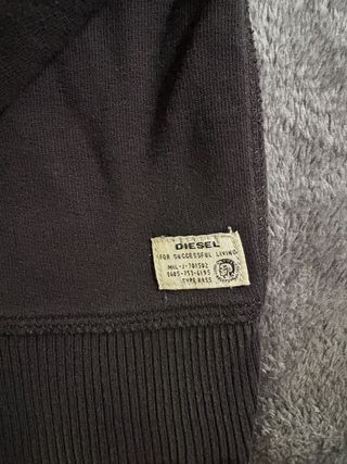 Sudadera con capucha Diesel negra