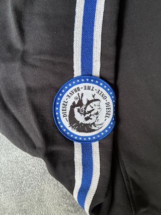 Sudadera con capucha Diesel negra