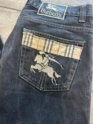 Pantalone Burberry Uomo Cavallo