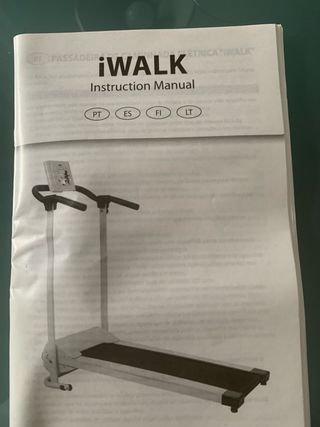 Tapis roulant iWalk con programmi