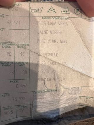 Americana Hombre Ermenegildo Zegna