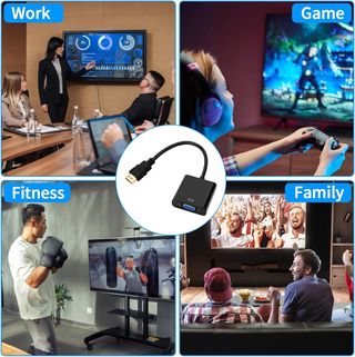 Adaptador HDMI Macho a VGA Hembra