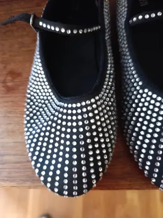 Bailarinas Zara Strass Talla 38