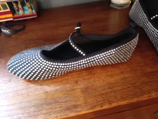 Bailarinas Zara Strass Talla 38