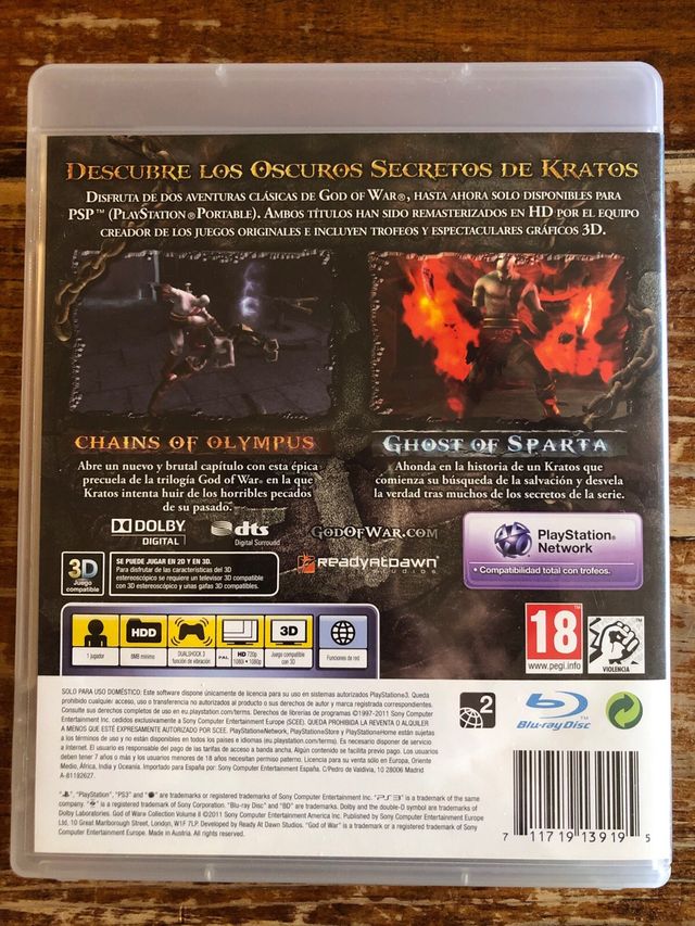 Coleção God of War Vol. II PS3