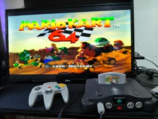 Console Nintendo 64 Grigia