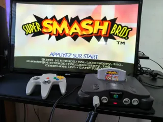 Console Nintendo 64 Grigia