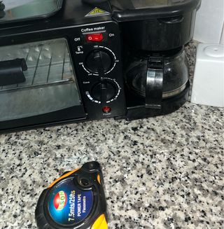 Horno Tostador Cafetera 3 en 1 es muy bueno