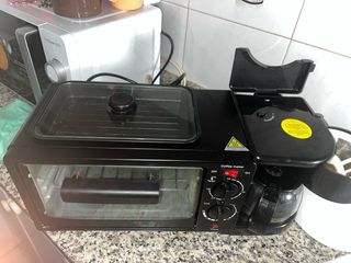 Horno Tostador Cafetera 3 en 1 es muy bueno