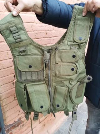 Chaleco Táctico Caza Verde Militar