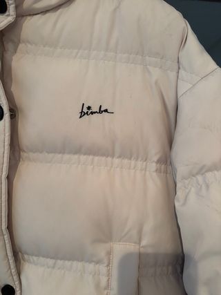 Abrigo acolchado Bimba y Lola beige
