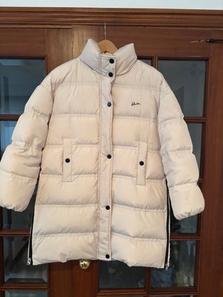 Abrigo acolchado Bimba y Lola beige