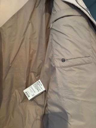 Abrigo acolchado Bimba y Lola beige