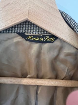 Americana Giorgio Armani Beige/Marrón