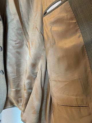 Americana Giorgio Armani Beige/Marrón