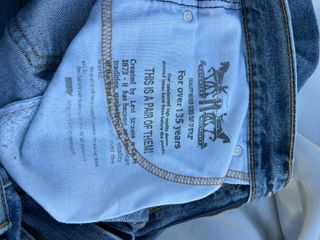 Levi's 505 Uomo Denim Strappati W31 L