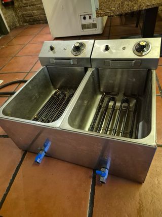 Freidora doble industrial HR