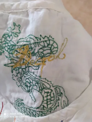 Vestido Desigual Talla M Flores Mariposas