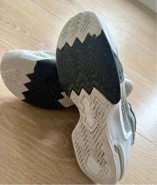 Sneakers da Basket Nike per Bambini Bianche e Nere