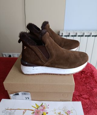Botines Gioseppo Forrados Piel Talla 39